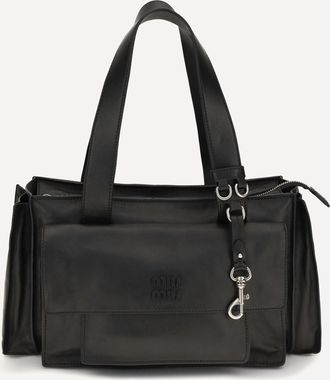 Miu Miu Utilitaire leather Shoulder Bag Female UNI