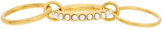 Petit Moments 18K Plated Stainless Steel Stacking Ring