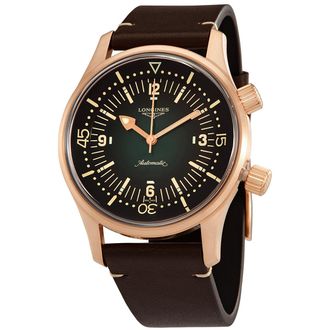 Longines Pre-owned Longines Heritage Automatic Green Dial Mens Watch L3.774.1.50.2