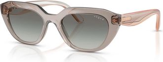 Vogue Eyewear Zonnebrillen - Dames - Zonnebrillen - Grijs - 51 MM - Accessoires
