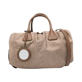 Borbonese Tassen, Dames, Beige, ONE Size, Handbags