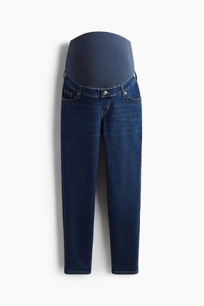 H&M MAMA Slim Ankle Jeans - Dunkles Denimblau