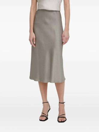 Drykorn High waist midi-rok - Groen