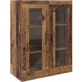 vidaXL Armario De Pared Colgante Marr&oacute;n 69.5 X 34 X 90 Cm Vidaxl