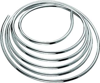 Schell Schell - Tubo De Cobre Flexible. Anillo De 5 M. Cromo D-10mm
