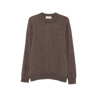 Spina Crew-neck Ribbed-trim Sweater