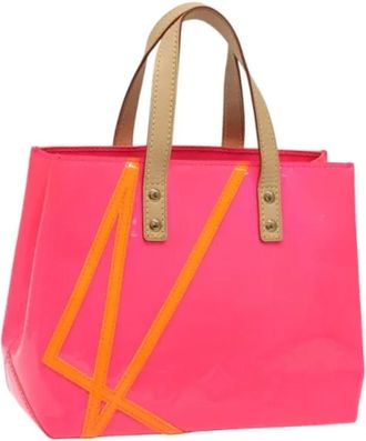 Louis Vuitton Pre-owned Vintage Leren Tote Bag - Dames - Vintage Shopper - Roze - ONE Size - Leer - Vintage