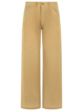 Maison Margiela Jeans Maison Margiela in cotone beige