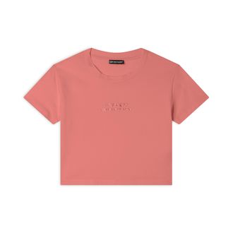Freddy T-shirt cropped slim fit in jersey leggero