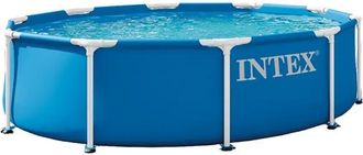 Intex Piscina Intex Metal Frame Capacidad 4485 L Dimensiones 305x76 Cm