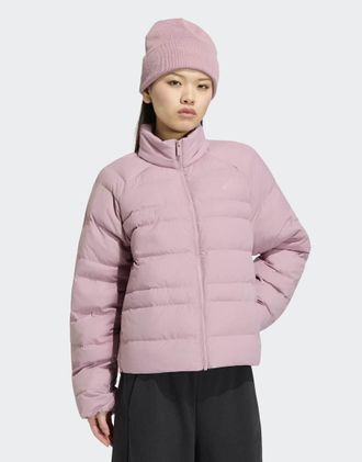 adidas Essentials - Giacca isolante ripiegabile color malva magico-Viola