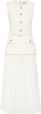 Rebecca Vallance Jonie Midi Dress - Womens - Cotton/Polyester/Spandex/Elastane