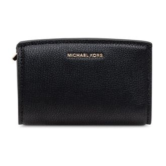 Michael Kors Wallets & Cardholders, female, Black, Size: ONE SIZE Bryant Medium Pebbled Leather Wallet
