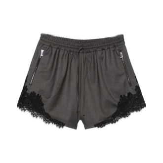 Pinko Pinko, Dames, Korte broeken, Grijs, Maat: M