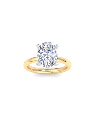 SuperJeweler Superjeweler 14K 4.00 Ct. Tw. Lab-Grown Diamond Ring