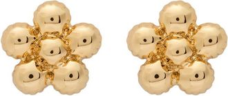 Marc Jacobs Daisy Balloon Stud Earrings - Gold - One Size