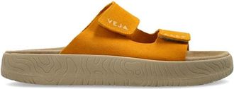 Veja Etna Slippers - Dames - Sandalen - Oranje - 36 EU - Leer - Schoenen