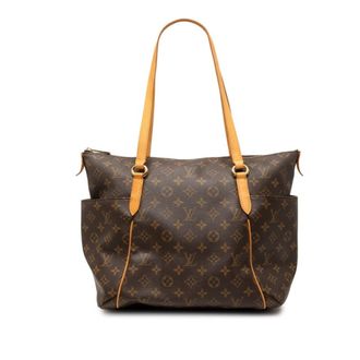 Louis Vuitton Brown Pvc Leather Shoulder Bag Tote Bag (Pre-Owned)