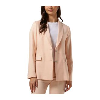 Mos Mosh MOS Mosh, Jassen, Dames, Roze, L, Herring Check Blazer Roze