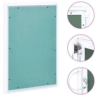 Berkfield Home Access Panel with Aluminium Frame & Plasterboard 400x600 mm