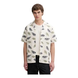 Marc O'Polo Short Sleeve Shirts - Heren - Korte mouwen Overhemden - Veelkleurig - M - Overhemden