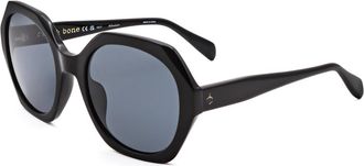 Rag & Bone RNB1078/S 02M2 IR Black Gold/Grey