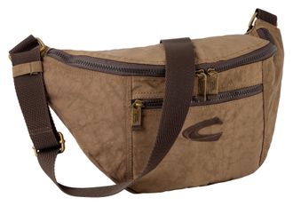 Camel Active Umh&auml;ngetasche CAMEL ACTIVE Journey, Herren, Gr. B/H/T: 39cm x 20cm x 13cm, beige, Nylon, aufgeraut, bestickt, clean, unifarben, Taschen Umh&auml;ngetasche,