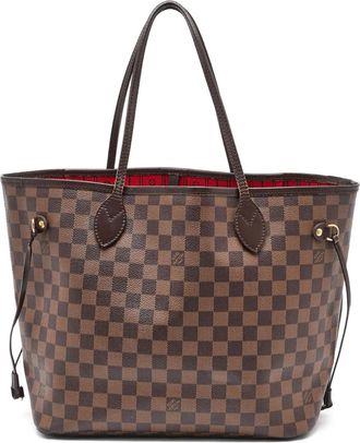 Louis Vuitton Neverfull tote bag - women - Canvas/Leather/Canvas - One Size - Brown