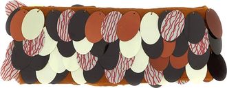 Dries Van Noten Accessoires, Dames, Bruin, ONE Size, Pailletten, Gilbert Choker