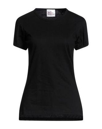 Tシャツ・カットソー VIVIENNE WESTWOOD Woman T-Shirt Black 1803002QY001V N401 Vivienne Westwood Graphic Female-print Cotton T-shirt In