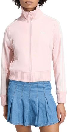 adidas Originals Knit Jacket in Sandy Pink at Nordstrom, Size Xx-Small