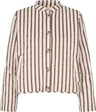 Lollys Laundry Doo LL Jacket - Dames - Zomerjassen - Bruin - XS - Polyester - Jassen