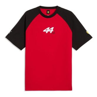 Puma x Scuderia Ferrari Lewis Hamilton T-Shirt Rosso Corsa PUMA Black 635867-01