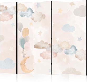 Artgeist Biombo Artgeist Fairy-tale Moon Plegable Decorativo