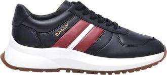 Bally Schoenen, Heren, Zwart, 41 1/2 EU, Leer, sneakers