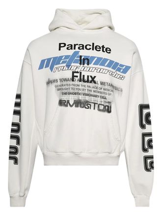 RRR123 Paraclete sweater met print - Wit