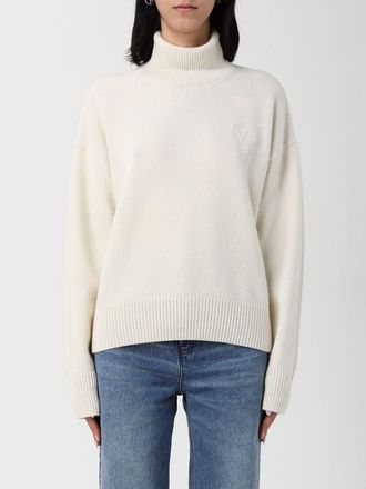 Ami Sweater AMI PARIS Woman color White