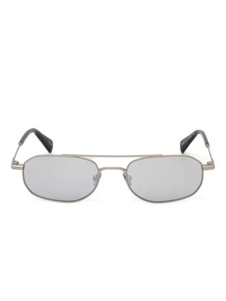 AllSaints round-frame sunglasses - Grijs