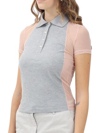 Pinko Grey Nylon Elastane Polo