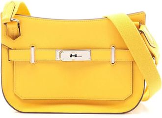 Hermès Borsa a spalla Jypsière mini 2023 - Giallo