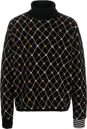 Random Identities Jaquard Roll Neck