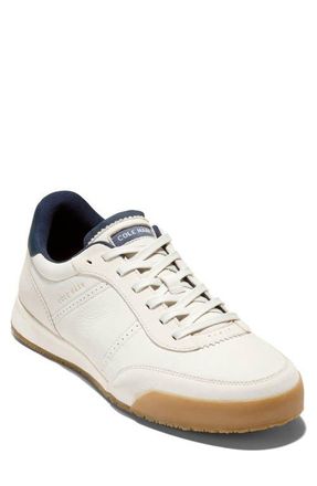Cole Haan GrandPro Slimline Sneaker in Ivory Nubuck /Silver Birch at Nordstrom, Size 10.5