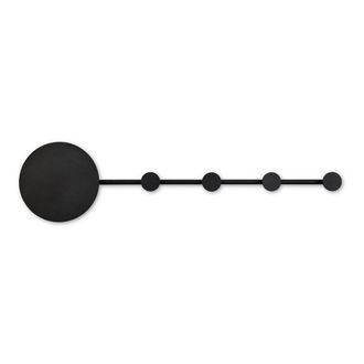 Netlighting Han Led Black Wall Lamp Coat Hanging 2700K