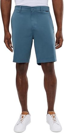 Travis Mathew Tech Knit Shorts Mens Workout Bering Sea : 30 9, Polyester