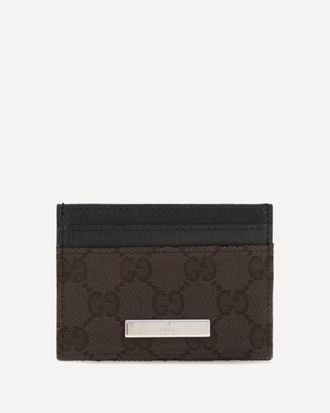 Gucci GG fabric Card Holder Female UNI