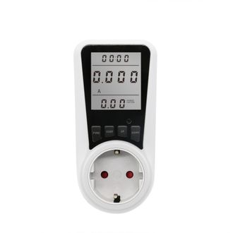 OEM Juego De 2 Monitores De Energ&iacute;a, Medidores De Energ&iacute;a, Analizadores De Energ&iacute;a, Pantalla Grande, Toma De Corriente, Medidor De Energ&iacute;a, Potencia, Indi