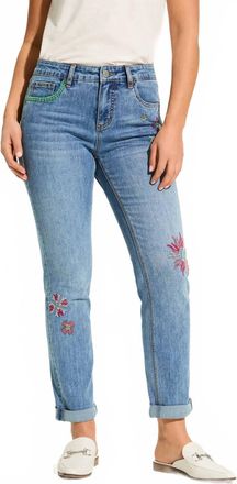FDJ Gisela Girlfriend Ankle Denim In Light Blue