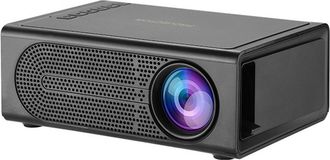 OEM Proyector Mini - Led - 1080p - Compatible Con M&oacute;vil Ordenador Usb Tf Dvd - Altavoz Integrado - Negro