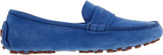 Ferragamo Iside Driver Moccasins with Logo, Size 7 C