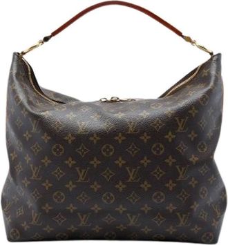 Louis Vuitton Pre-owned Graceful MM Schoudertas - Dames - Vintage Schoudertas - Bruin - ONE Size - Leer - Vintage